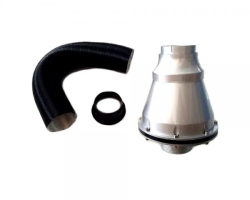 Universální kit sání uzavřené Apollo style - stříbrné