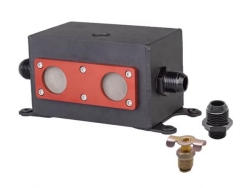 Oil catch tank (OCT) - 3x vývod - objem 1,2l - DASH-12