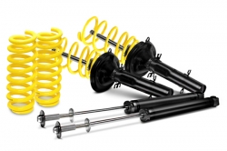 Kompletní sportovní podvozek ST suspensions pro Audi A6 (4F) Quattro sedan 3.0TFSi quattro, 4.2 quattro, 2.7TDi quattro, 3.0TDi quattro, snížení 30/30mm