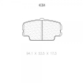 Brzdové destičky CL Brakes RC6 - 4084RC6