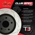 Brzdové kotouče DBA na Porsche 911 (996) 3.6 Carrera 4 (10/01-) - přední DBA-42394S