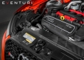 Karbonové sání Eventuri pro Audi RS3 8V (15-17) - černý karbon s ocelovým vedením k turbu