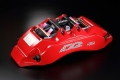 Přední brzdový kit D2 Racing pro Ssangyong Chairman CM 300SL (97-04), 8-pístkové brzdiče verze Sport, pevné kotouče 356x32mm