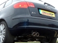 Catback výfuk Milltek Audi A3 8P 1.8 TSI 2WD 3-dv. (08-12) - verze bez rezonátoru