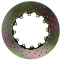 Přední brzdové kotouče D2 Racing 380x32mm - děrované - pevné (2011-)