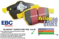 Přední brzdové destičky EBC Yellowstuff na Mitsubishi Lancer Evo 8 2.0 Turbo (02-05)