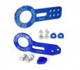 Přední a zadní odtahový hák (odtahové oko) Benen style - modrý | High performance parts