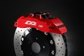 Přední brzdový kit D2 Racing pro Scion FR-S (12-), 6-pístkové brzdiče, pevné kotouče 356x32mm