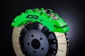 Přední brzdový kit D2 Racing pro Scion FR-S (12-), 12-pístkové brzdiče, plovoucí kotouče 444x36mm
