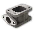 Redukční adaptér na turbo T3 > T3 + wastegate 38mm (ocel)