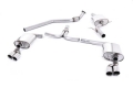 Catback výfuk Milltek Audi A5 Coupe S line 2.0 TFSI 2WD/Quattro S tronic (08-16) - koncovky leštěné Quad (homologace)