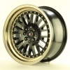 Alu kolo Japan Racing JR10 15x8 ET20 4x100/108 Mat Black Bronze Lip