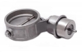 Přetlaková mechanická výfuková klapka 63mm - zavřená - pozitivní tlak (boost) - turbo motor